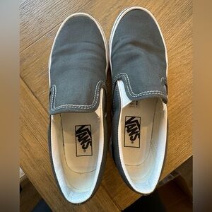 Dark Gray Vans
